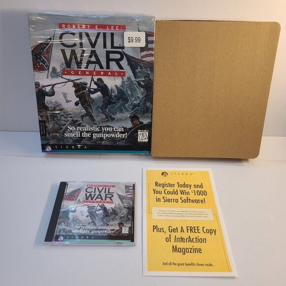 Robert E. Lee : Civil War General, Sierra Big Box PC Game - 1996 - Picture 3 of 8